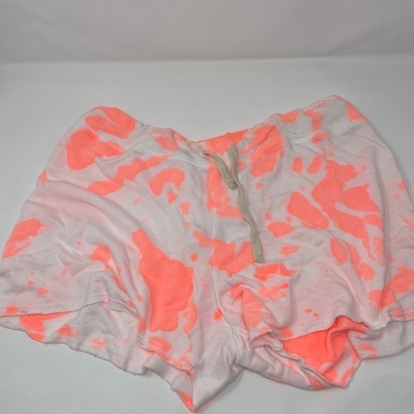 Sundry NWT Pop of Peach Tie Dye Shorts - Picture 2 of 4